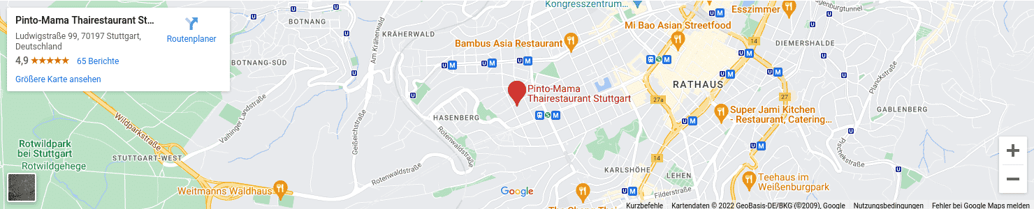 Pinto Mama Thairestaurant Stuttgart